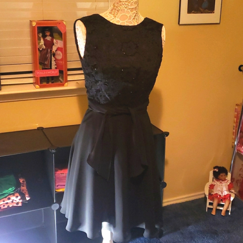 Women's black, after 5 dress.